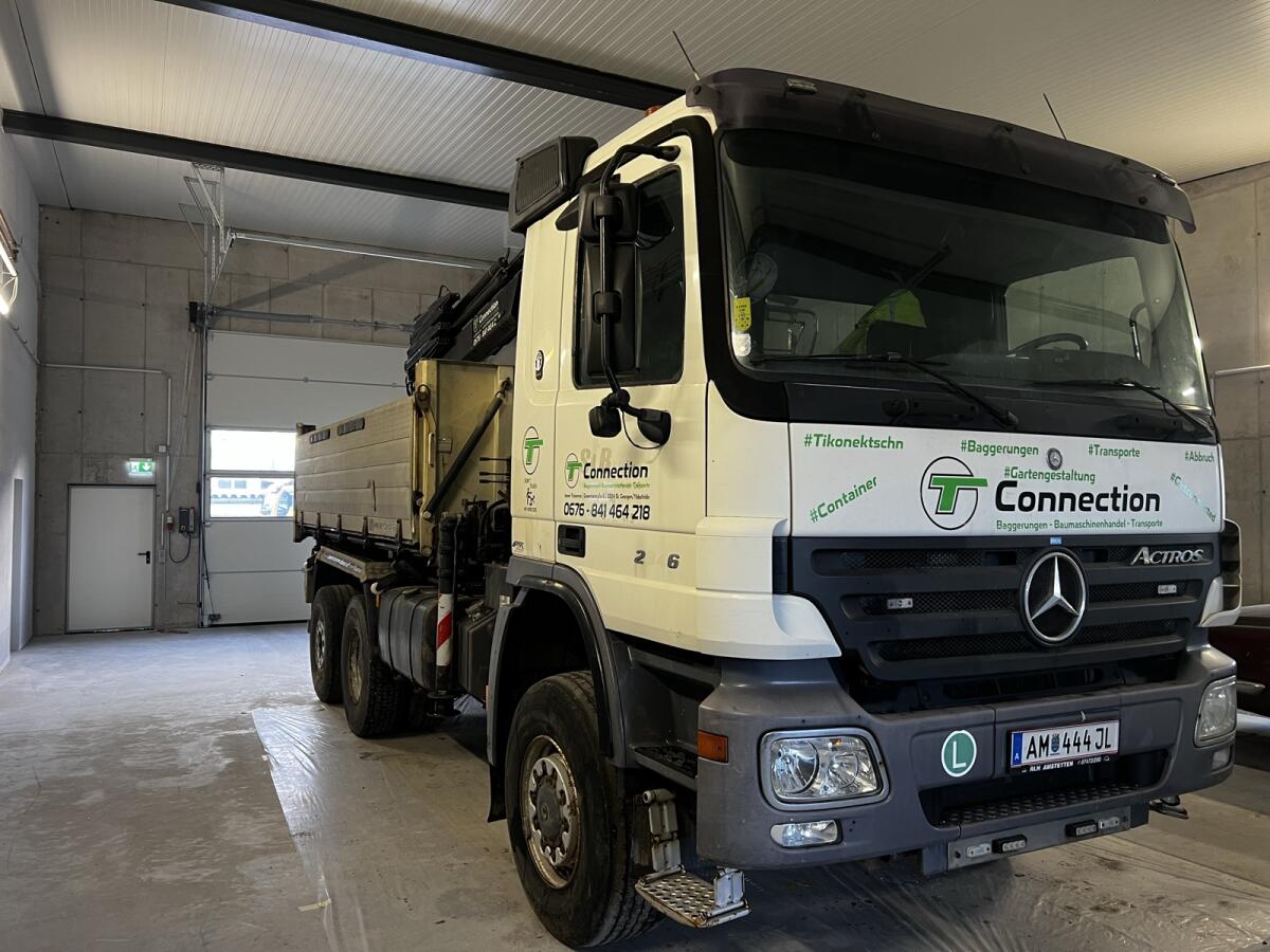 Mercedes Actros 3-A Kran Hiab 3