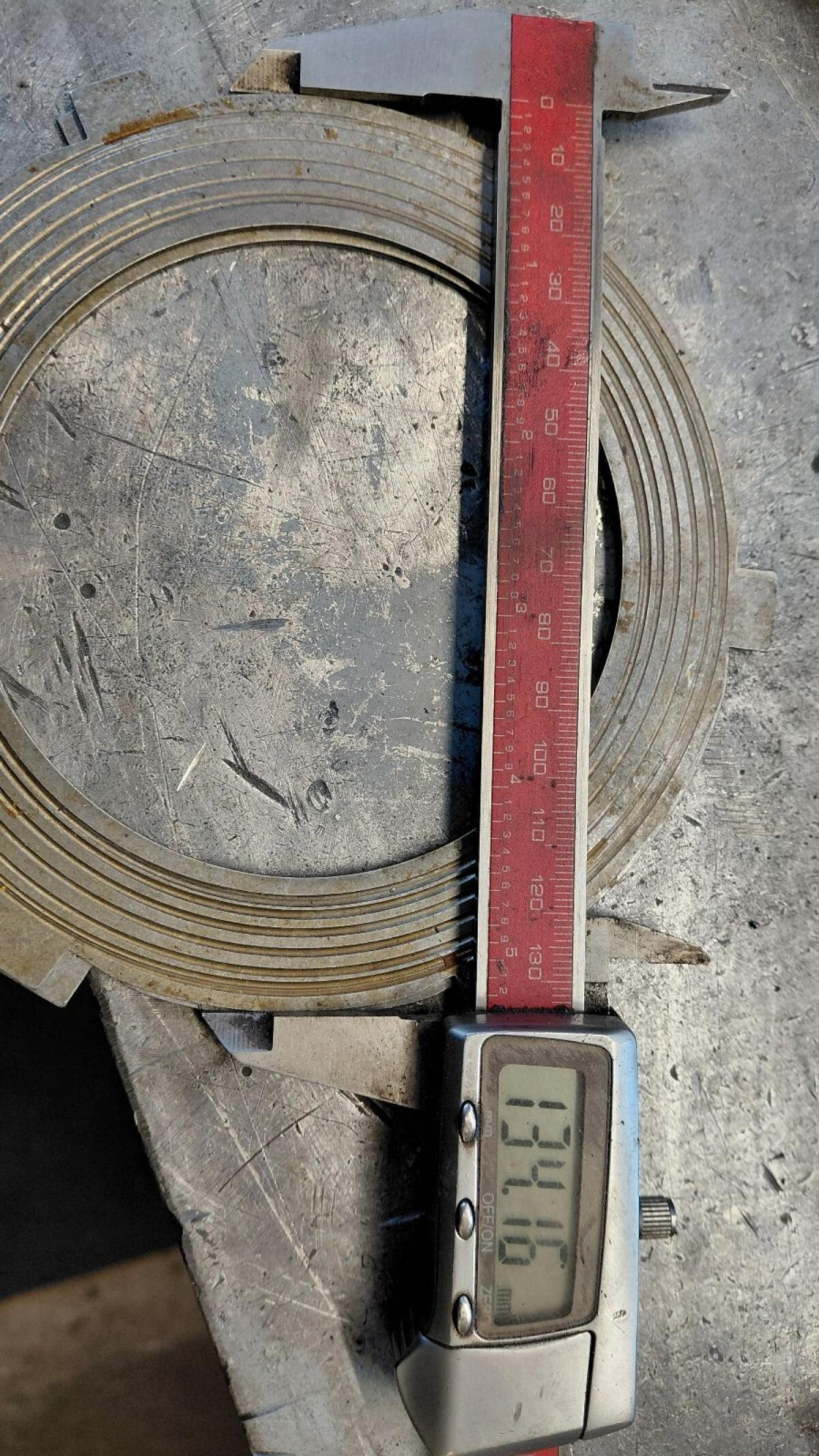 Außen- und Innenlamellen für Zapfwellenkupplung Steyr 2