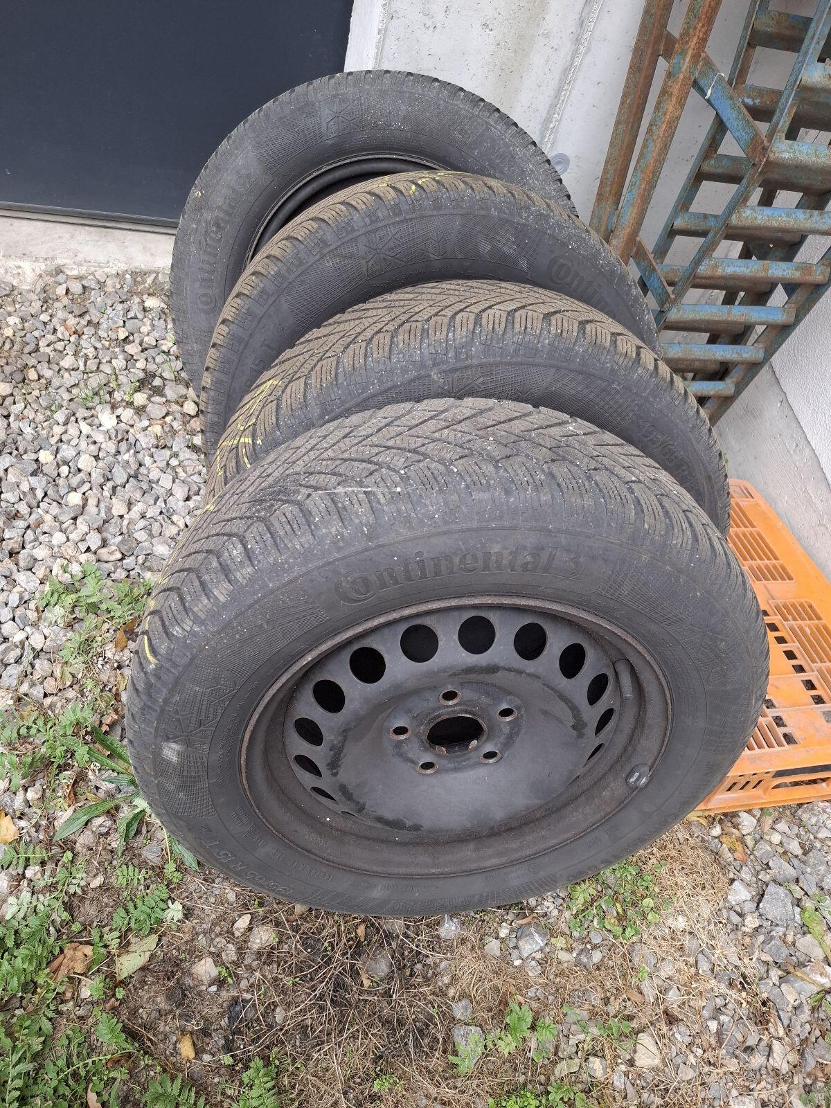 VW Golf 6, 195/65R15 91T, Räder Reifen Felgen komplett. 2