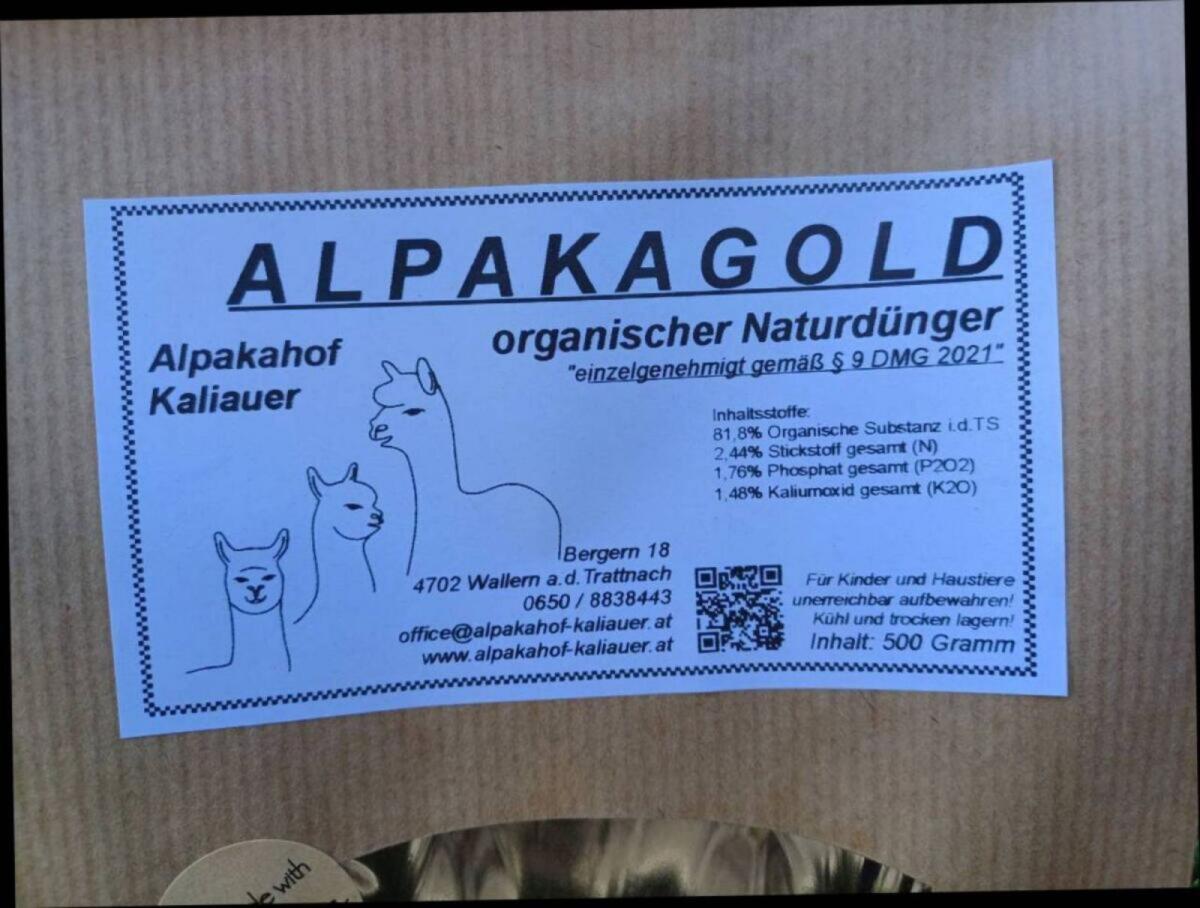 Alpaka Naturdünger [ALPAKAGOLD] 2