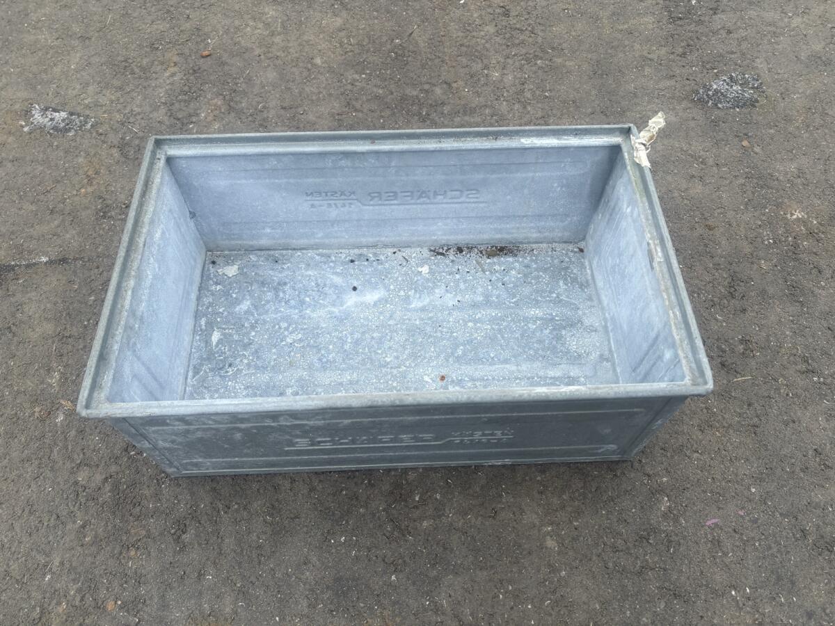 Sortierkisten Schäfferkisten aus Blech 2