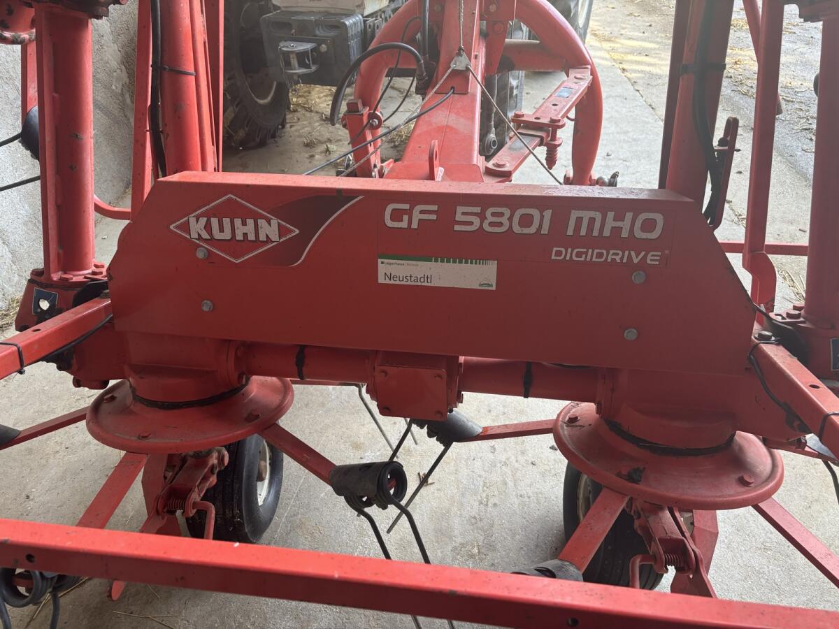 Verkaufe Kuhn Kreiselheuer GF 5801 MHO Digidrive 3