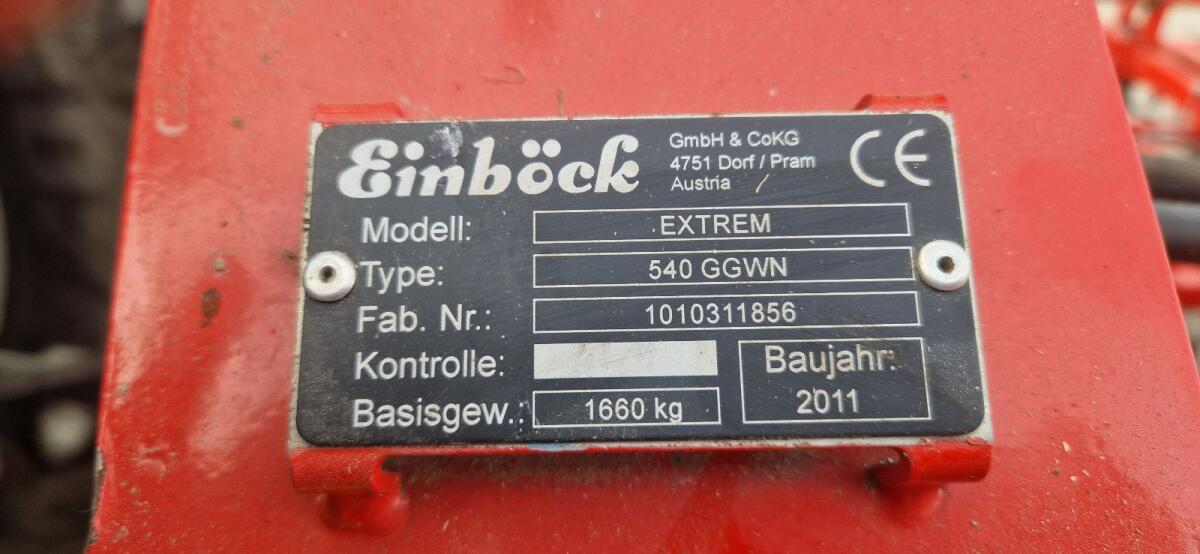 Einböck Extrem 540 GGWN 3