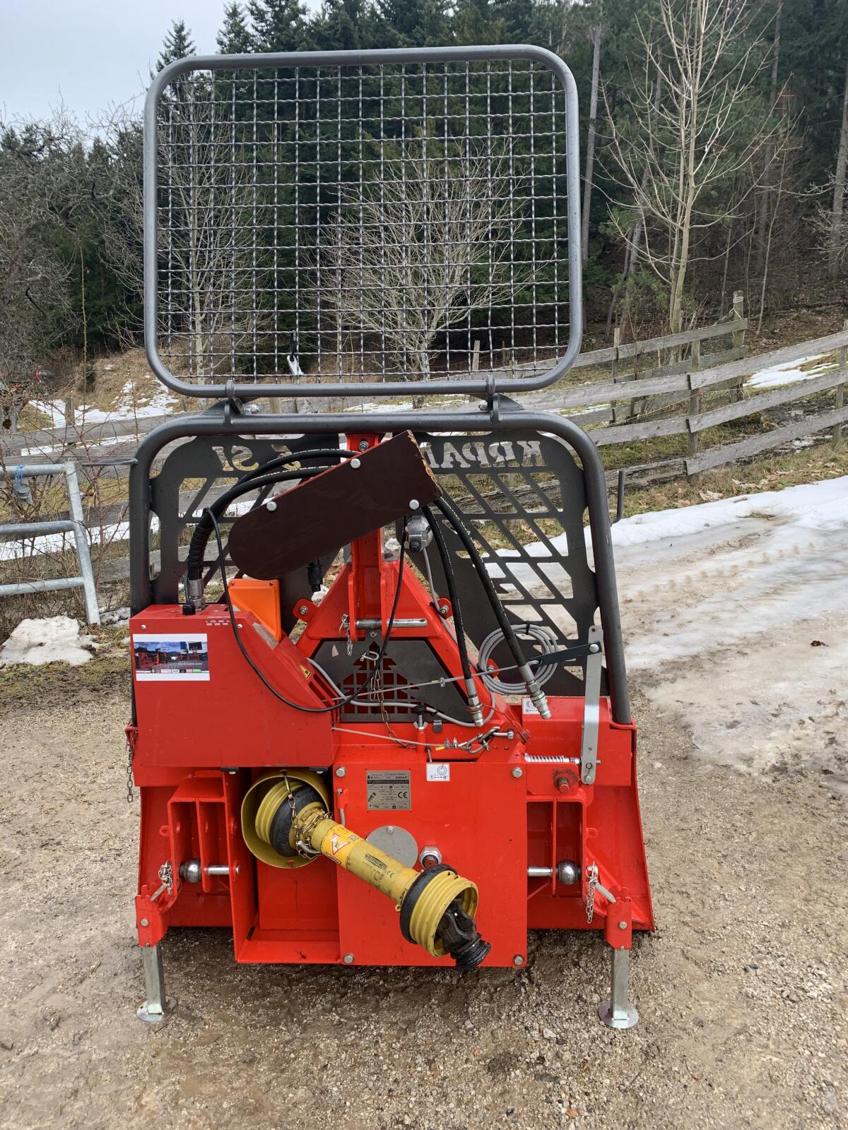 Forstseilwinde / Krpan Seilwinde 5 Tonnen / Funk 2