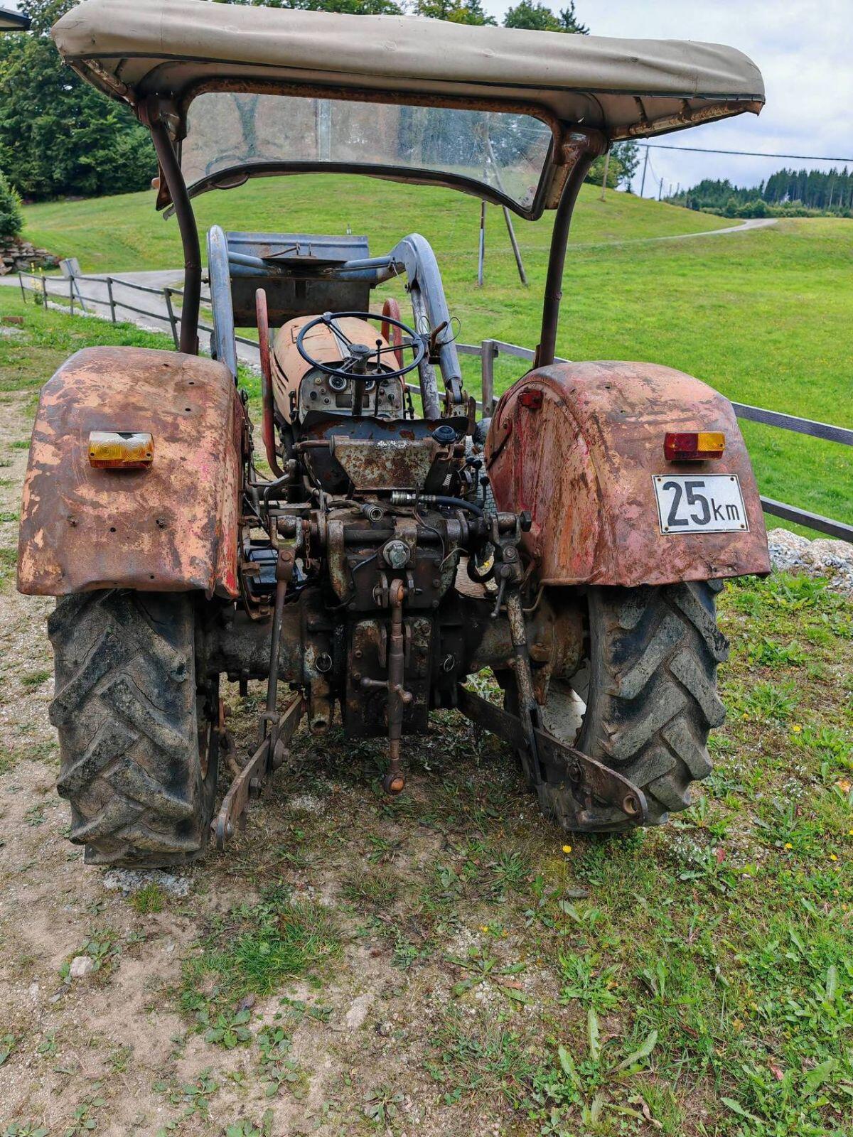 Steyr 288 mit Frontlader 3