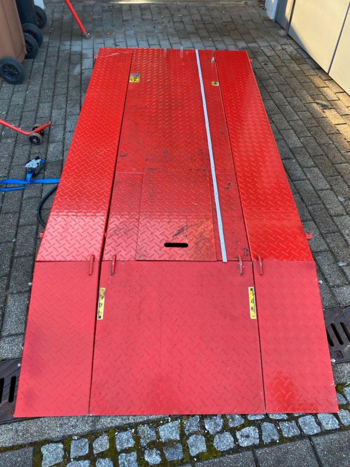 Motorrad Hebebühne Quad ATV verbreiterbar pneumatisch 3