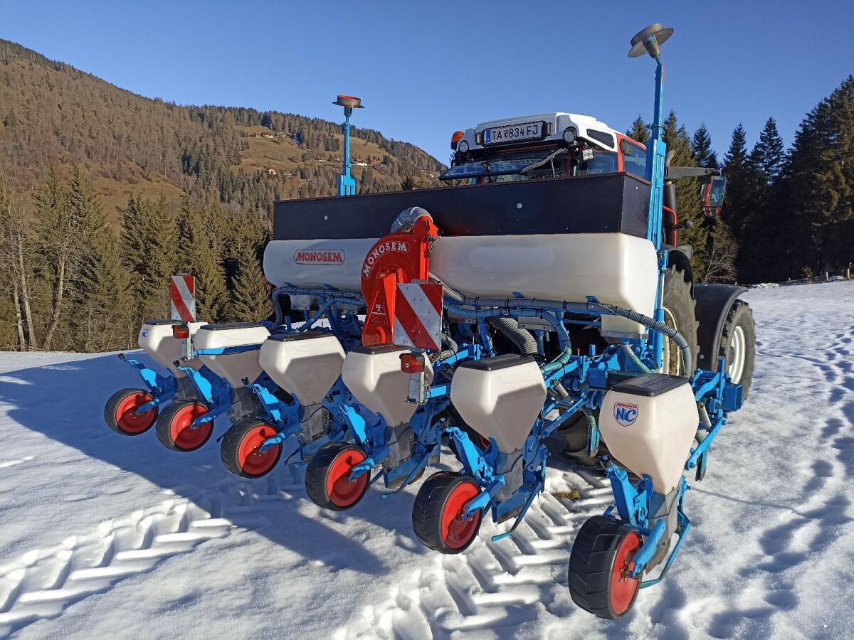 Monosem 6-reihig Einzelkorn Drille Unterfußdüngung 2