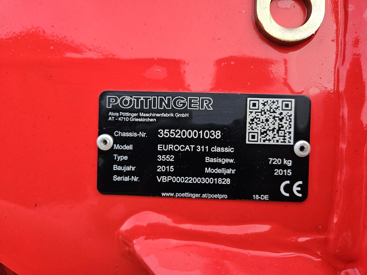 Pöttinger Trommelmähwerk EUROCAT 311 classic 2
