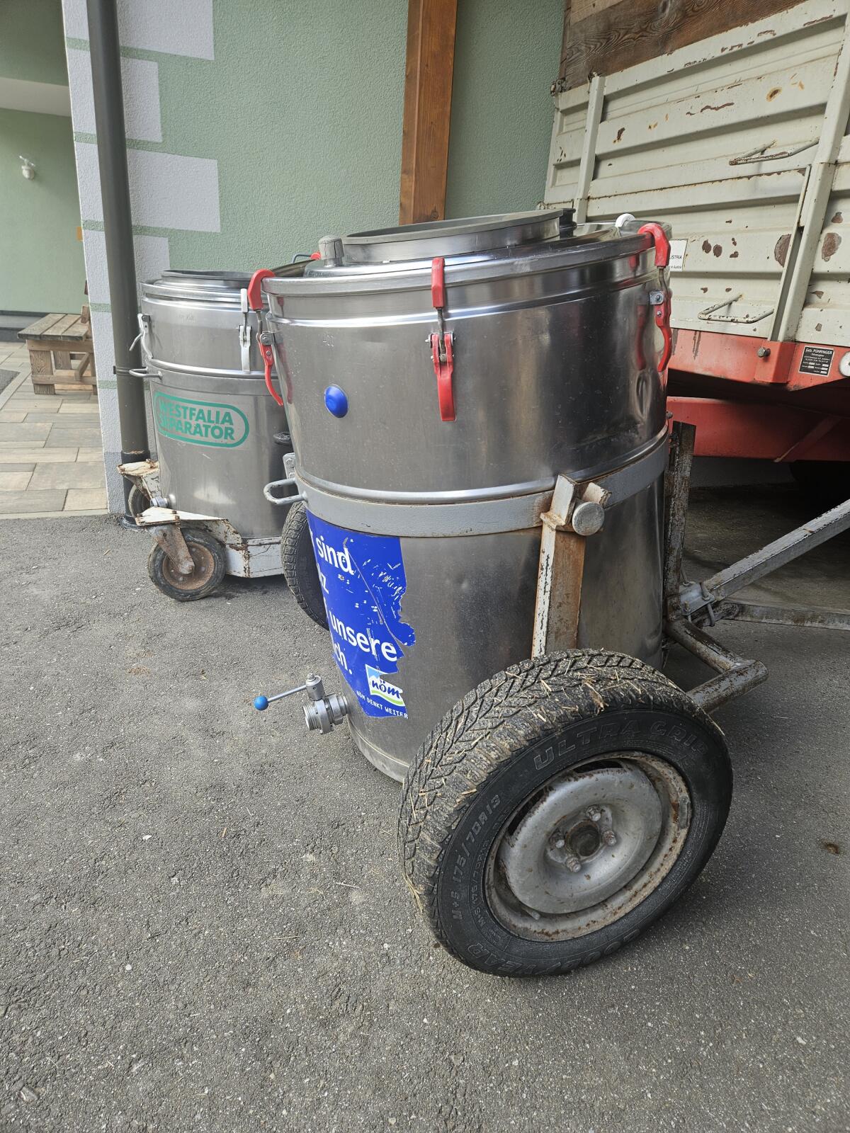 Milchtank 400 l - Fahrbar! 3