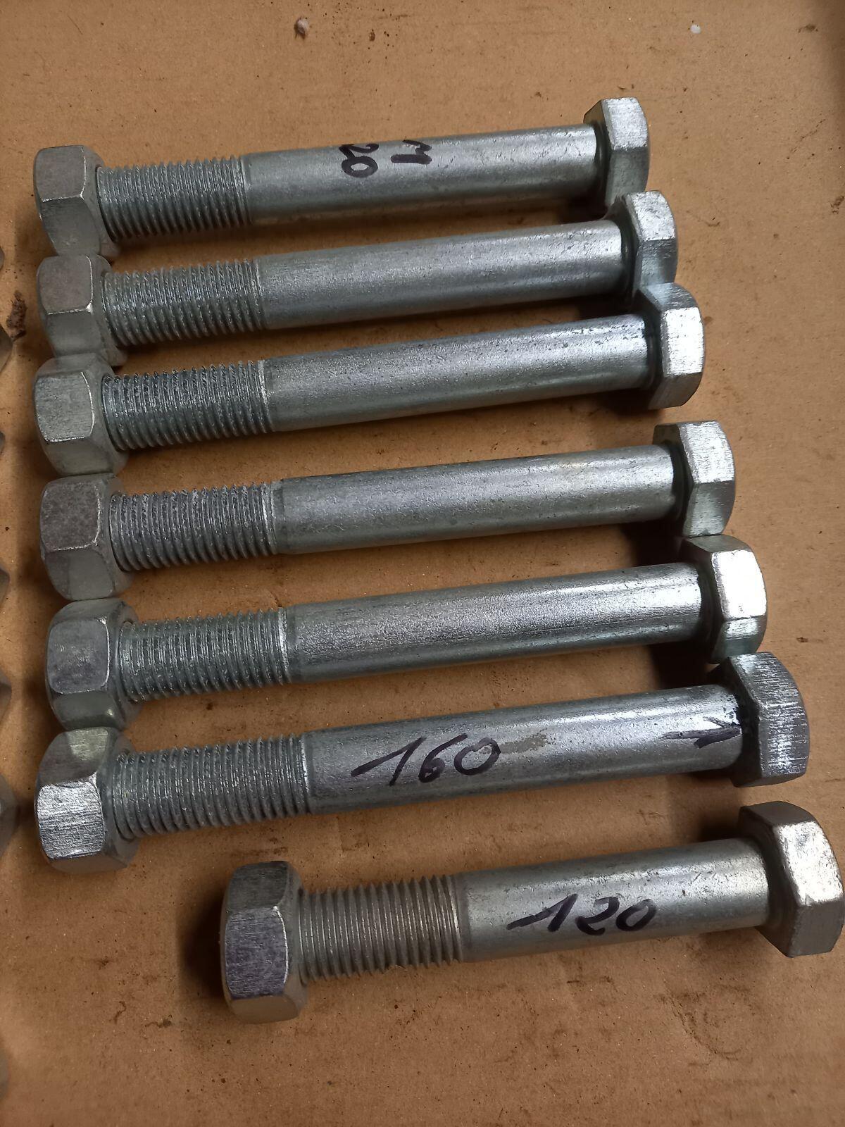 M 20 Schrauben und Muttern 2