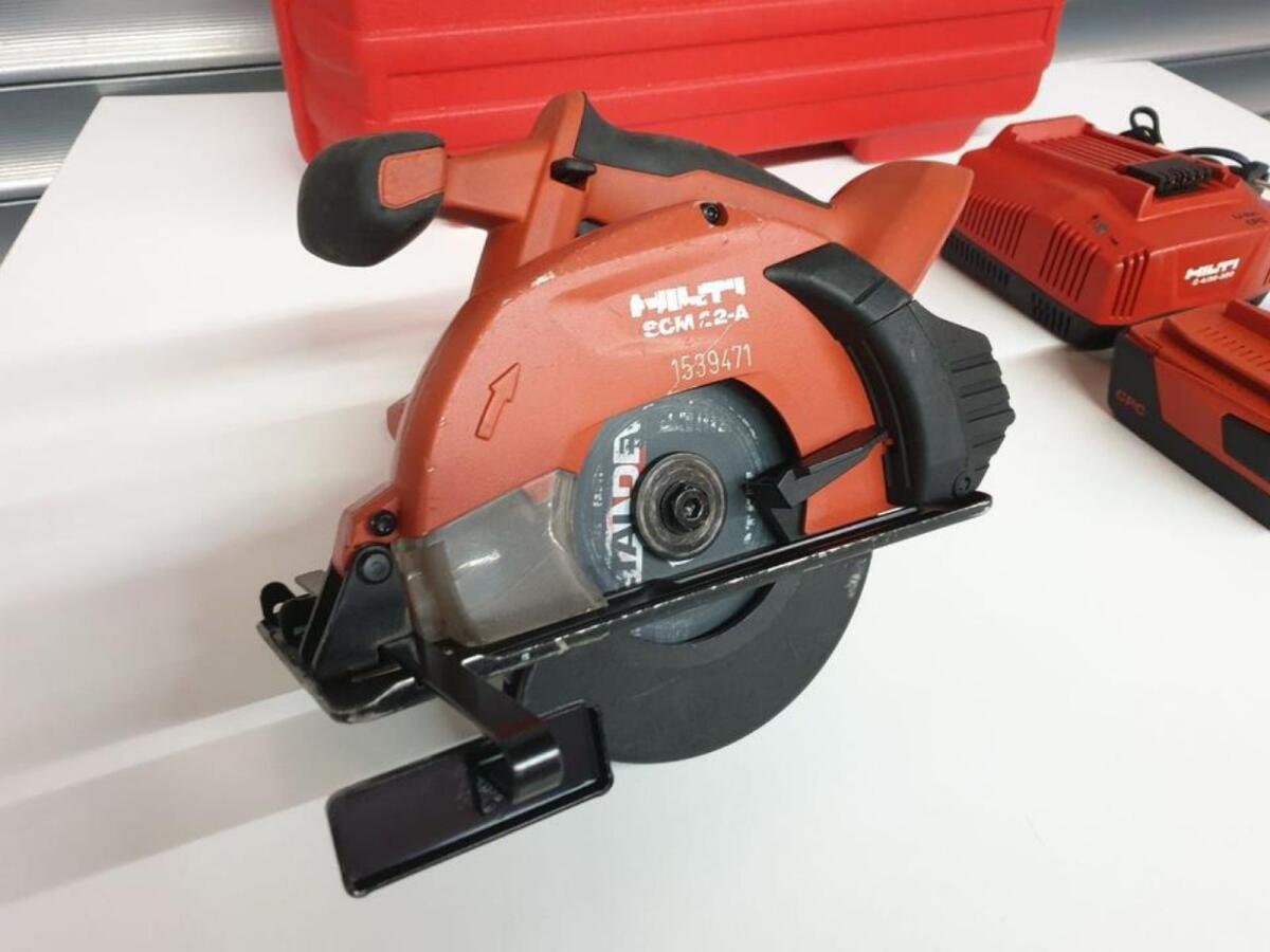 Hilti SCM22-A Akku-Handkreissäge Metallsäge 2xAkku Koffer 3