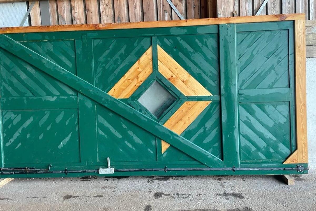 Holztor, Flügeltor, 2-flügeliges Tor 3