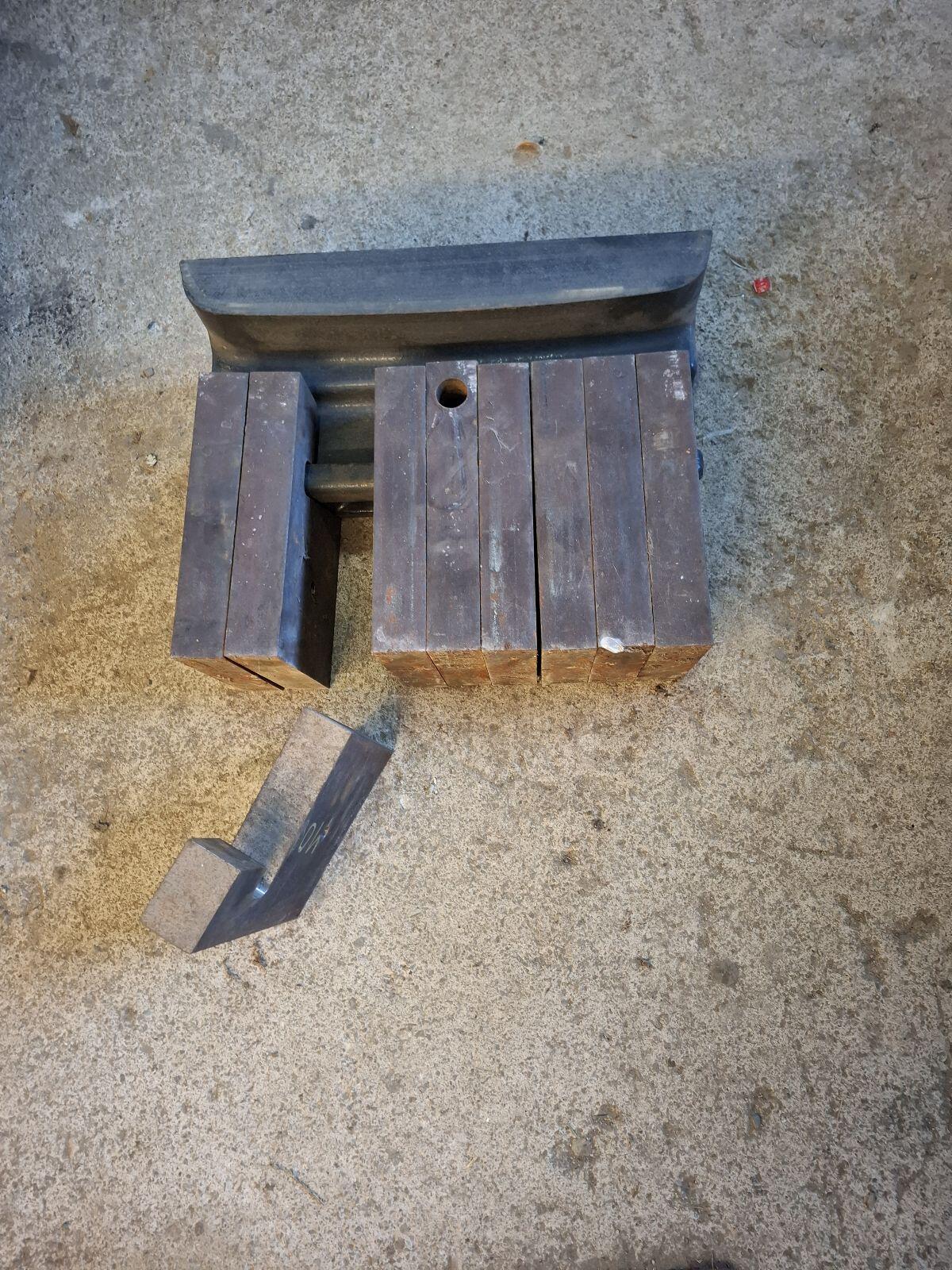 Frontgewichte mit Träger 3