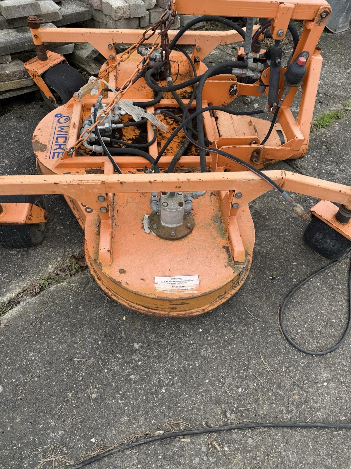 Mähdeck Wicke FSML 180 Hydraulik Antrieb 3