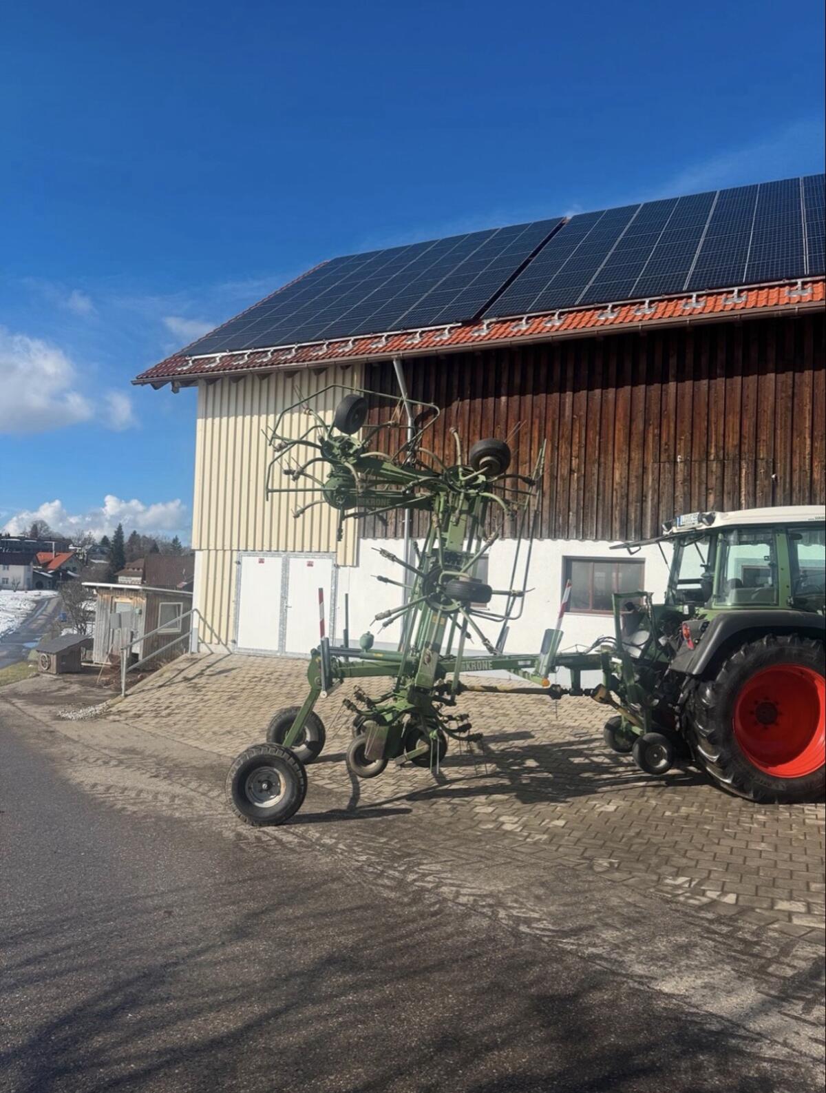 Krone Kwt 10.50 Heuwender Zetter Kreiselheuer 2