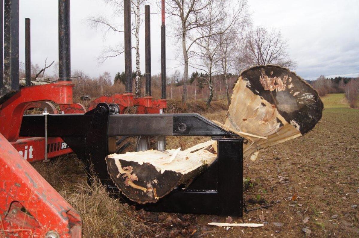 Langholzspalter, Holzspalter, Rückewagen, Forsttechnik 3