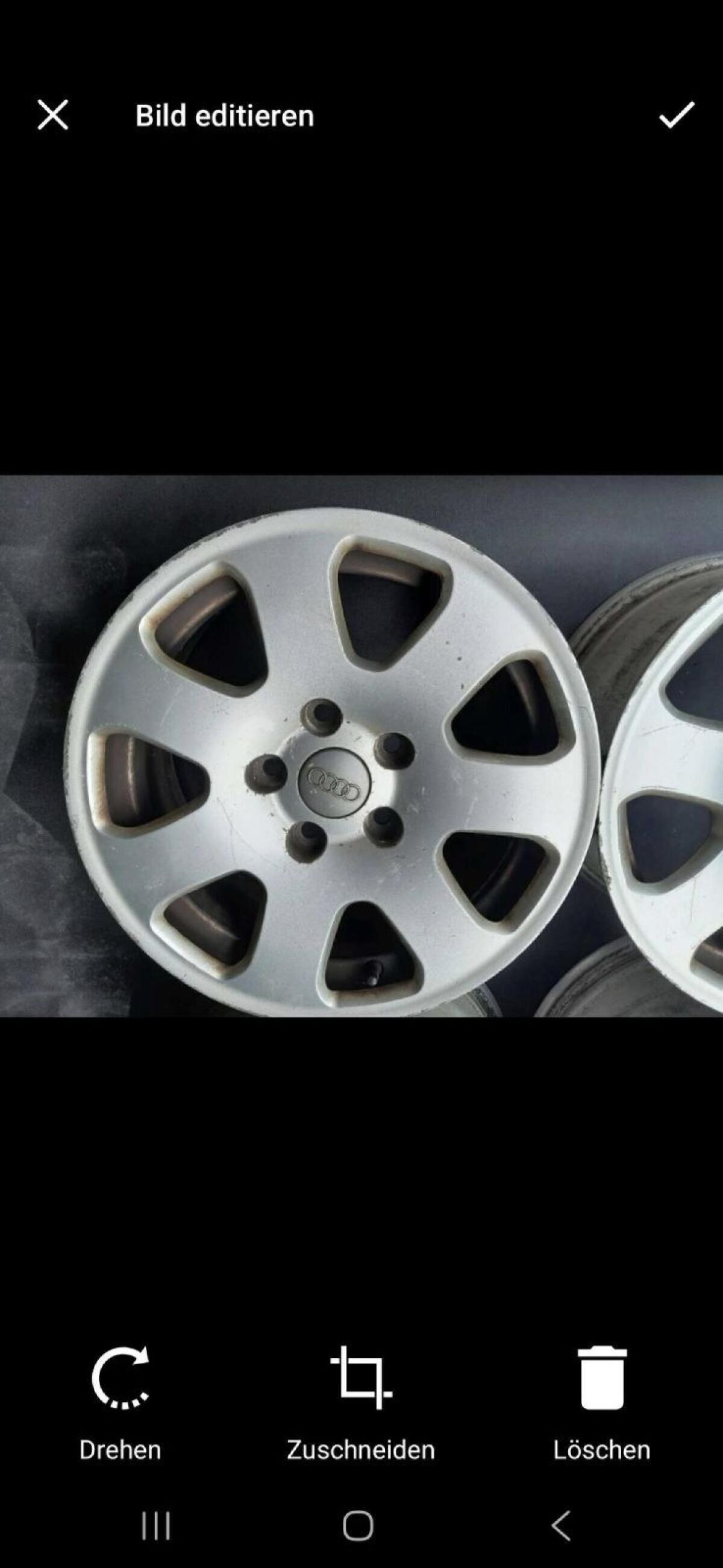 Audi orig. Felgen, Alufelgen 7x15, LK 5x112 3