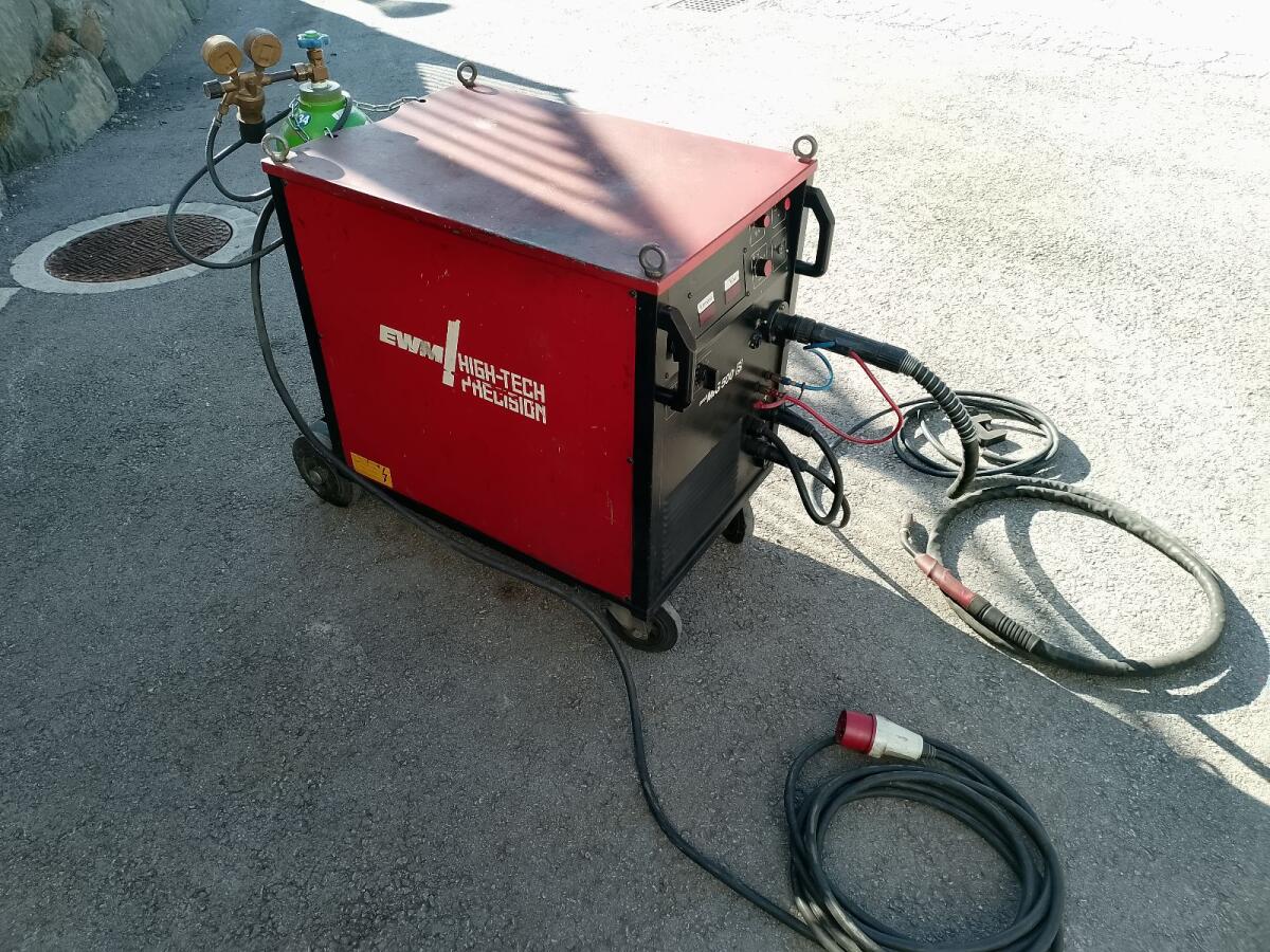 EWM Wega 500 Schutzgas Schweißgerät Neues Schlauchpaket 3