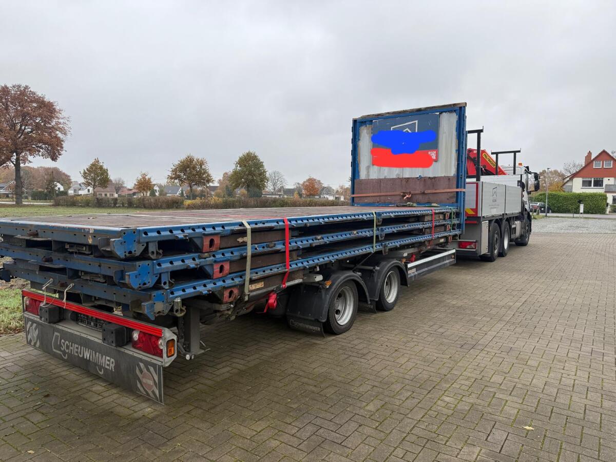 Scheuwimmer Tandemanhänger Wechselbrücke Holzbau!! 2