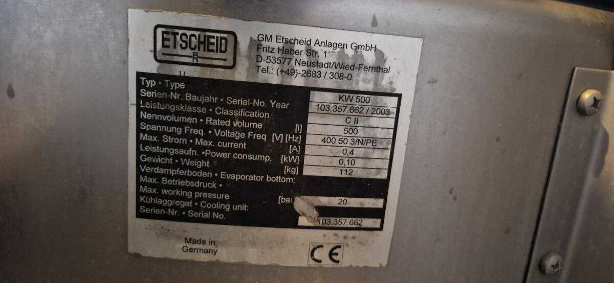 Milchtank 500 l mit Kühlung 2