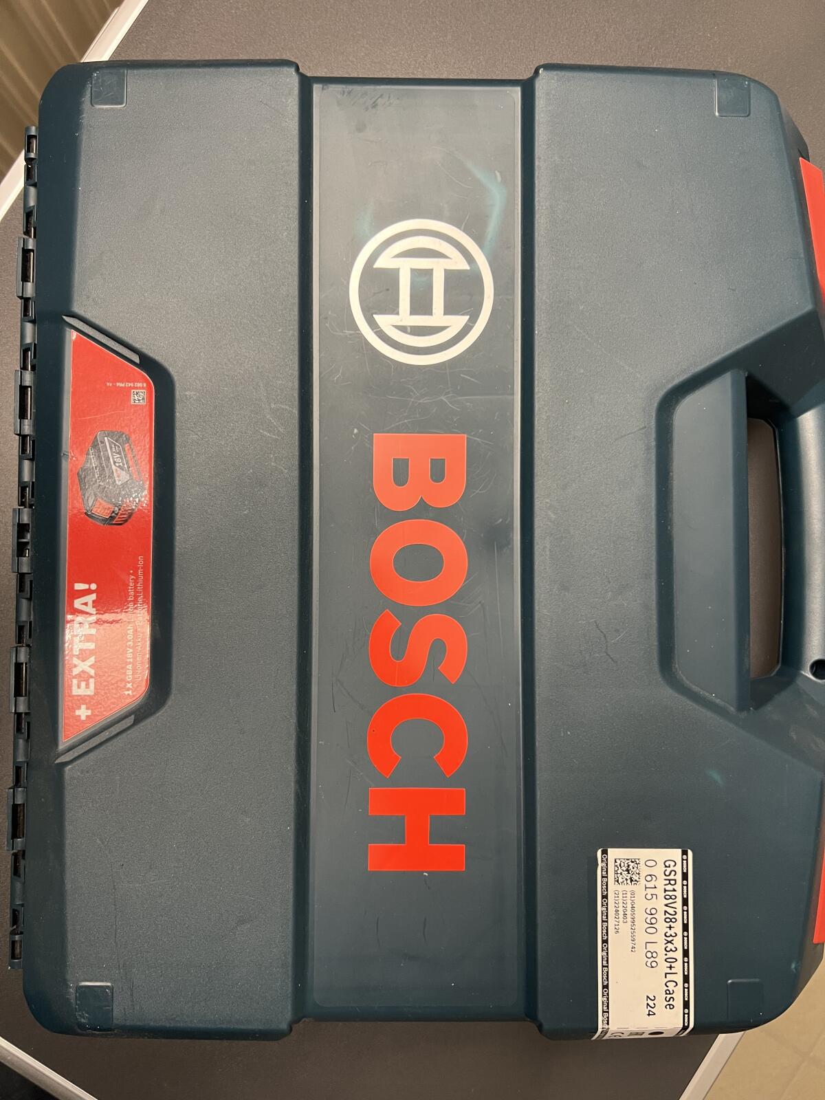 Bosch Professional Akku-Bohrschrauber GSR 18V-28 mit 2x 3.0A 3