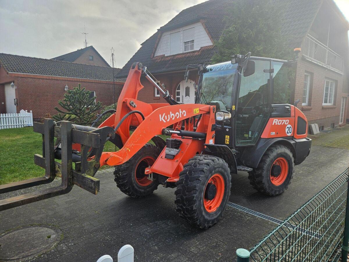 Kubota Radlader R070 Bj. 2020 nur 1.956 Bstd. 1-Hand 2