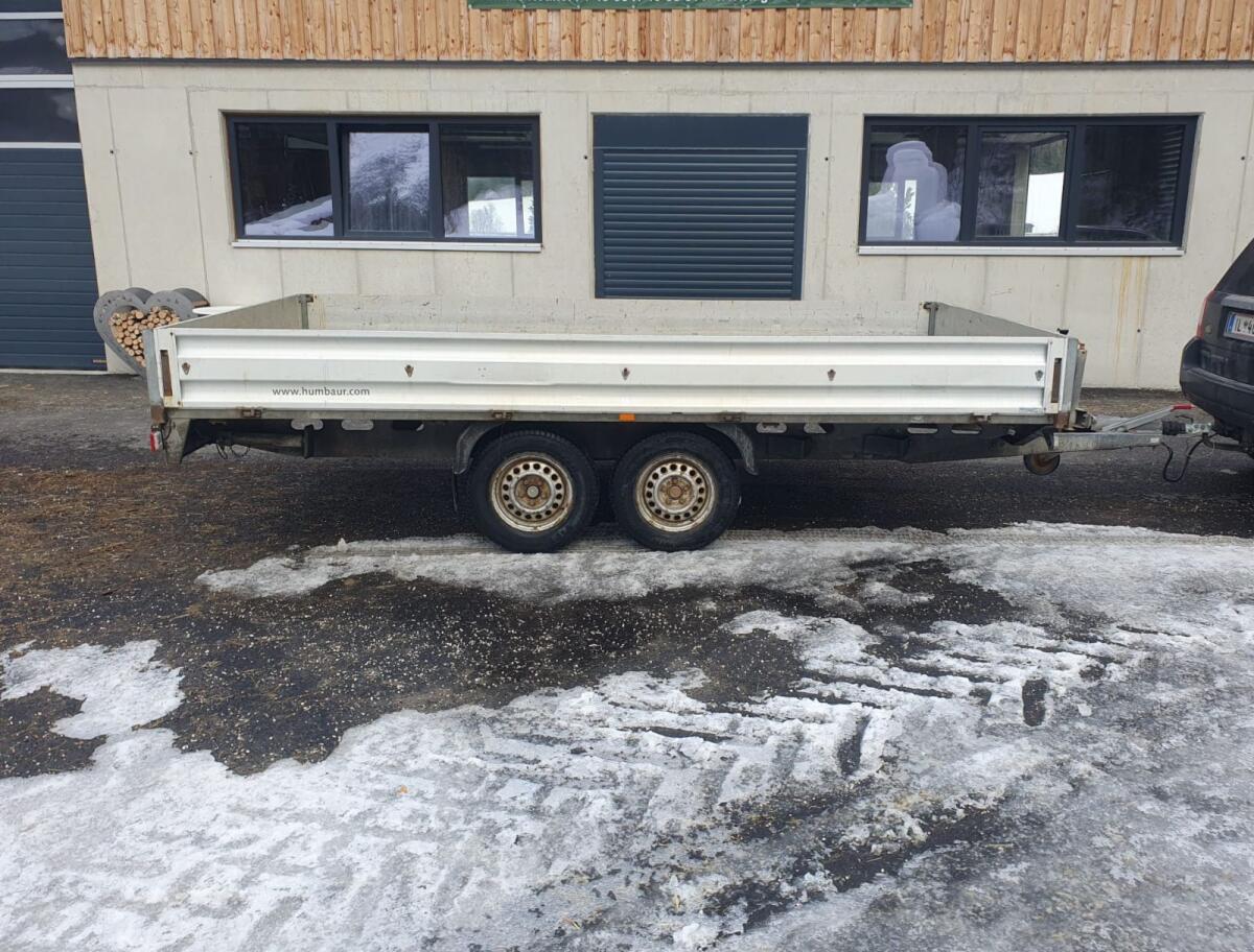 Autoanhänger Humbaur Tandem 2