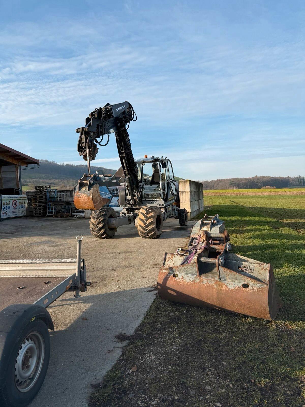 Menzi Muck A91 Schreitbagger kein Kaiser Euromach Spinne 2