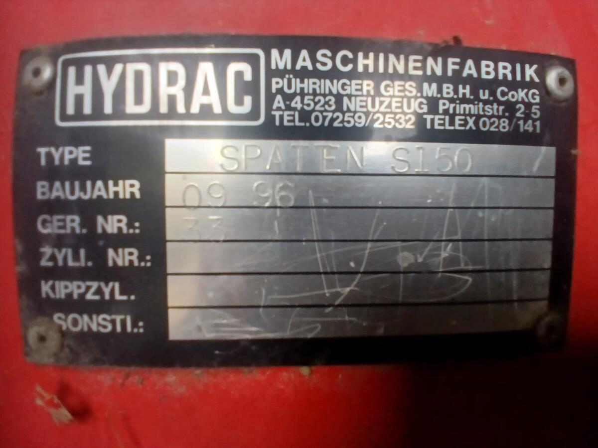 Hydrac Spatenschneider S150 3