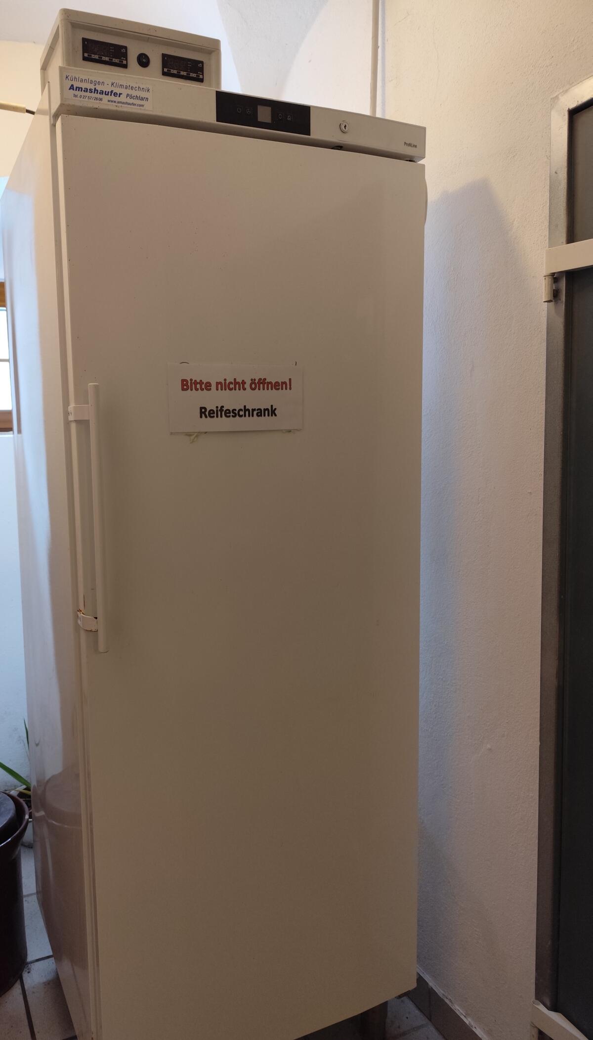 Reifeschrank für Hartkäse 2
