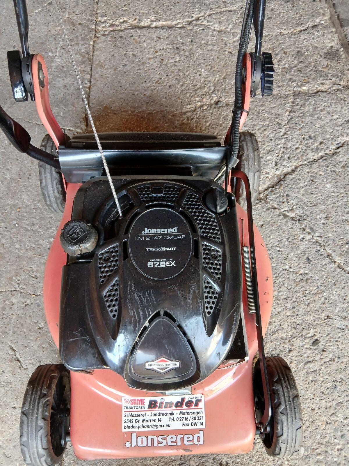 Rasenmäher Jonsered 3