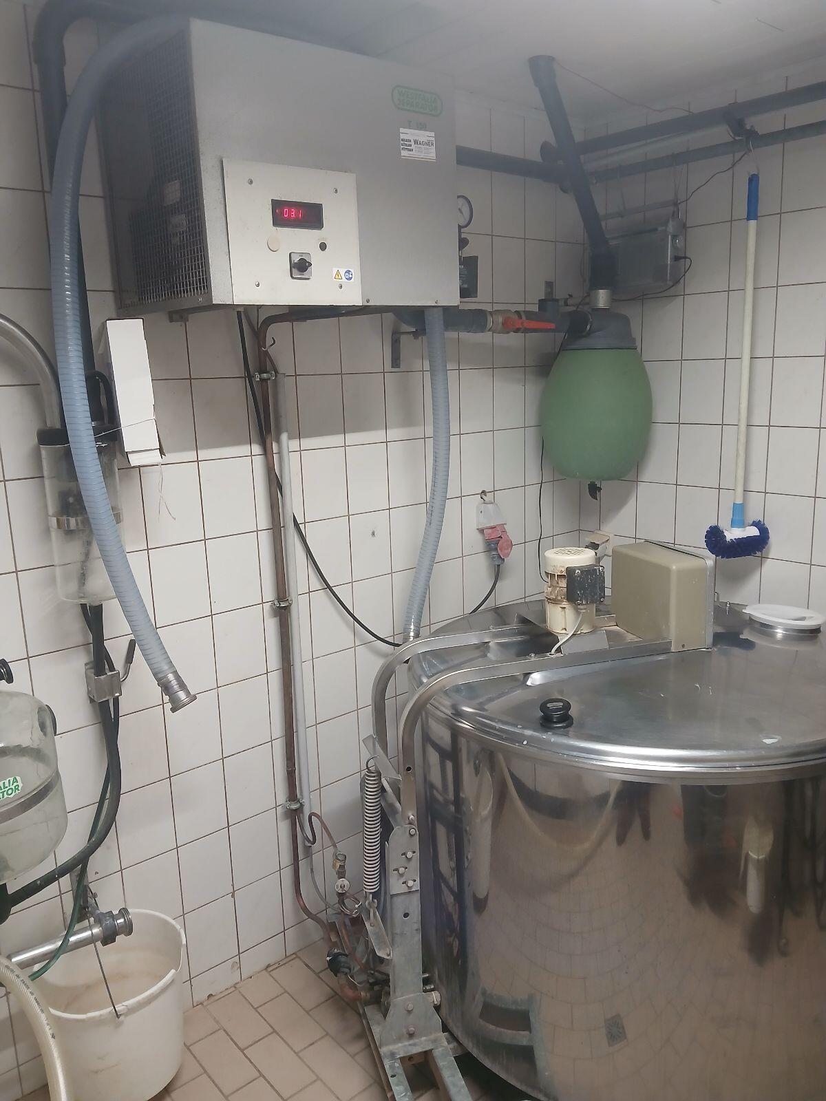 Milchtank inkl. Kühlaggregat 2