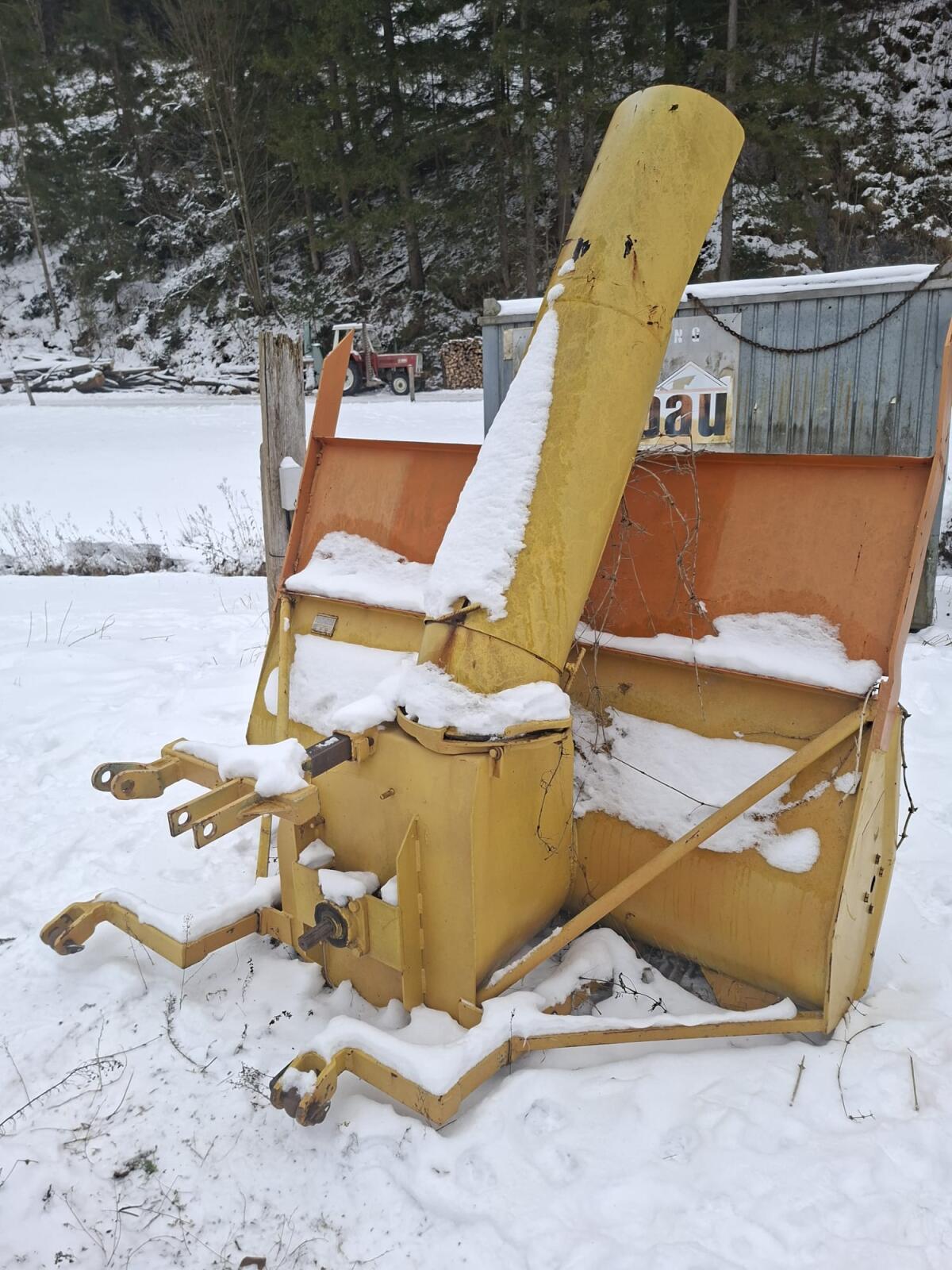 Schneefräser für Traktor 2