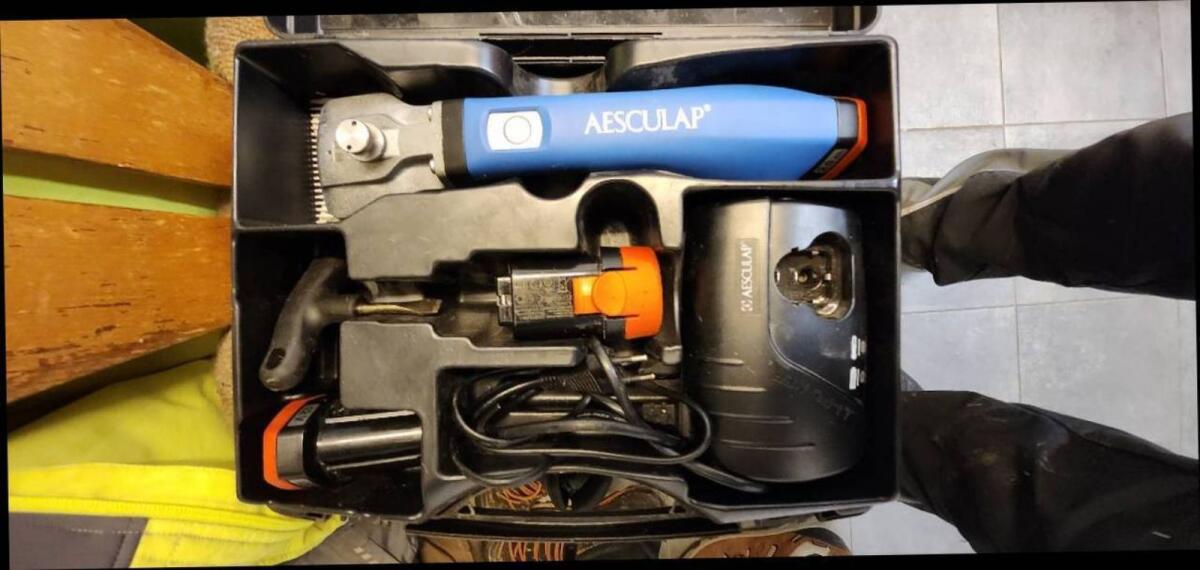 Viehschermaschine Aesculap 2