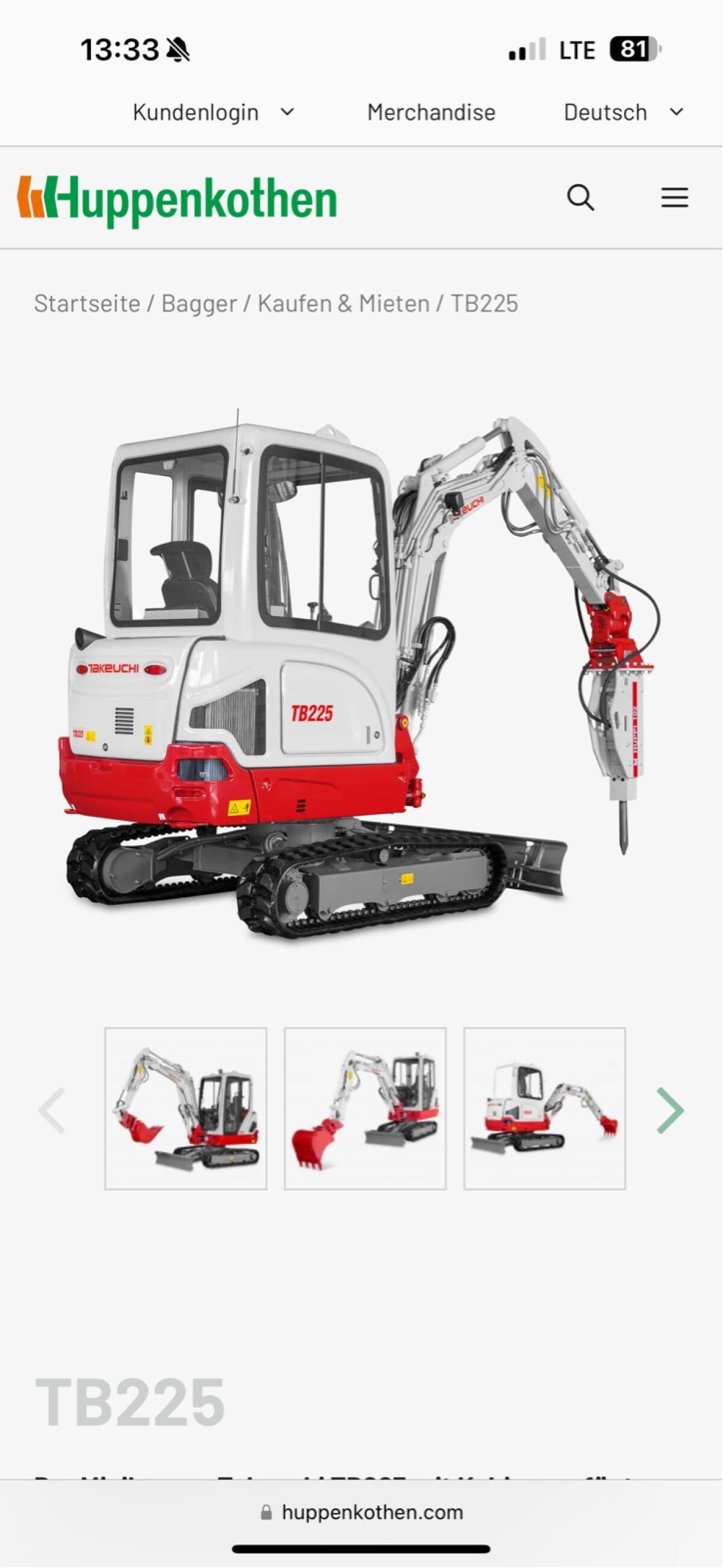 Takeuchi TB225 3