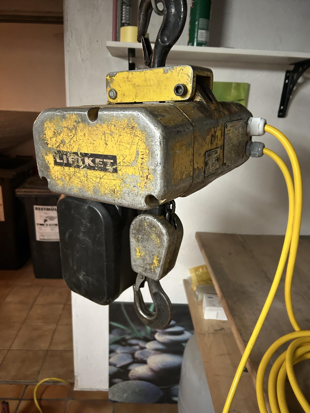 El. Kettenzug Liftket 1.000kg Demag Konecranes Halle 2