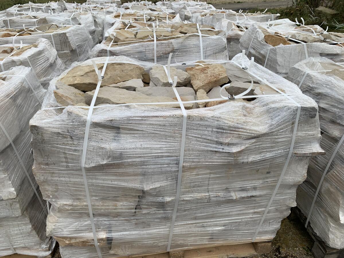 20 Paletten Bruchsteine, Natursteine inkl. Lieferung 3