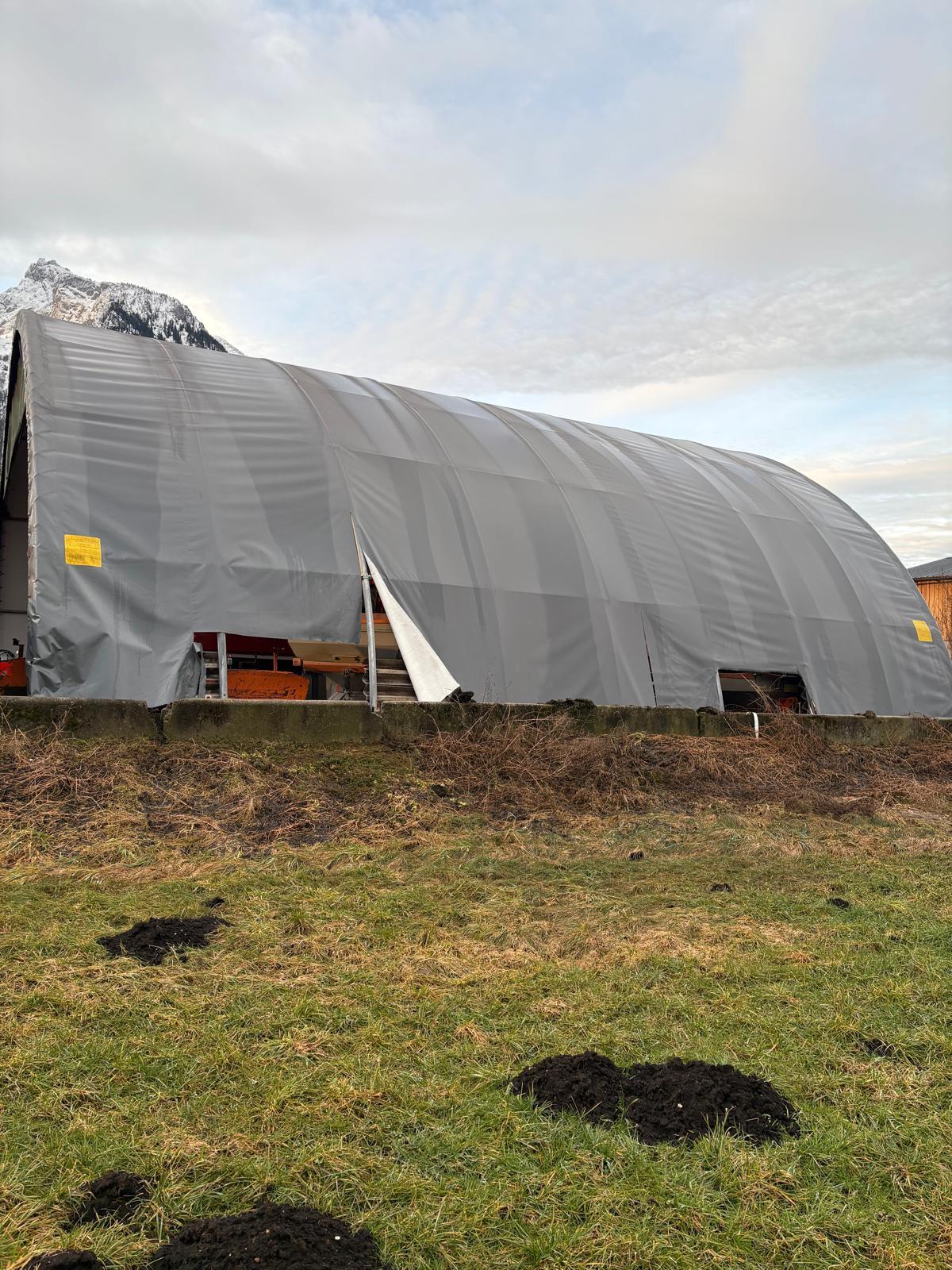 Rundbogenhalle Agrotel 2