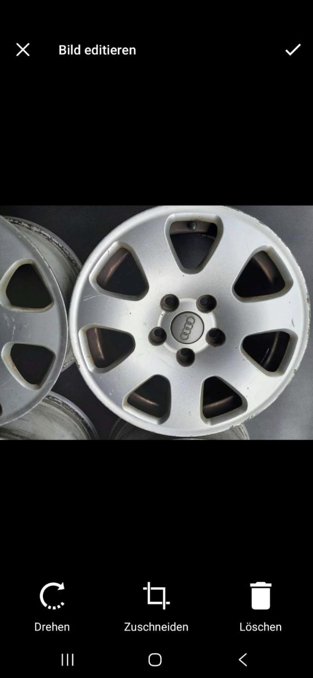 Audi orig. Felgen, Alufelgen 7x15, LK 5x112 2