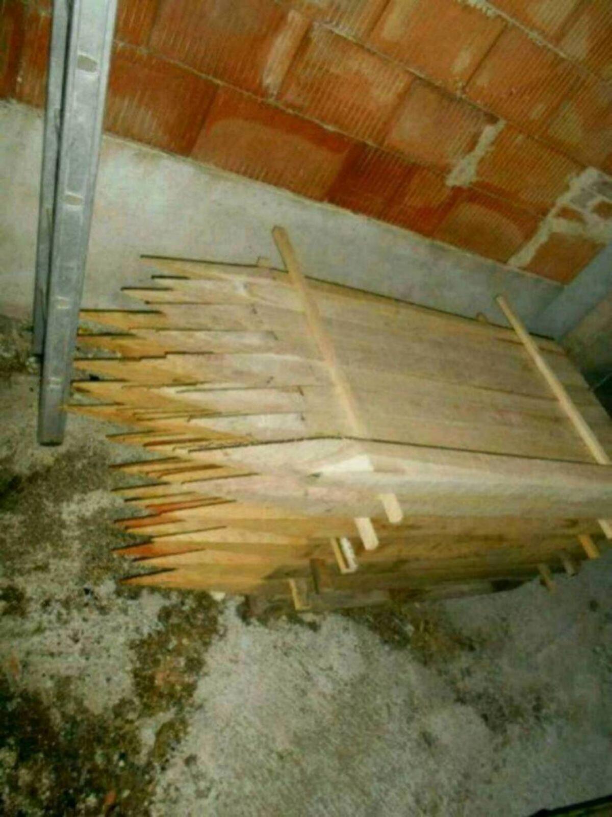 Zaunpfähle Lärche, Eiche, Kastanie 2