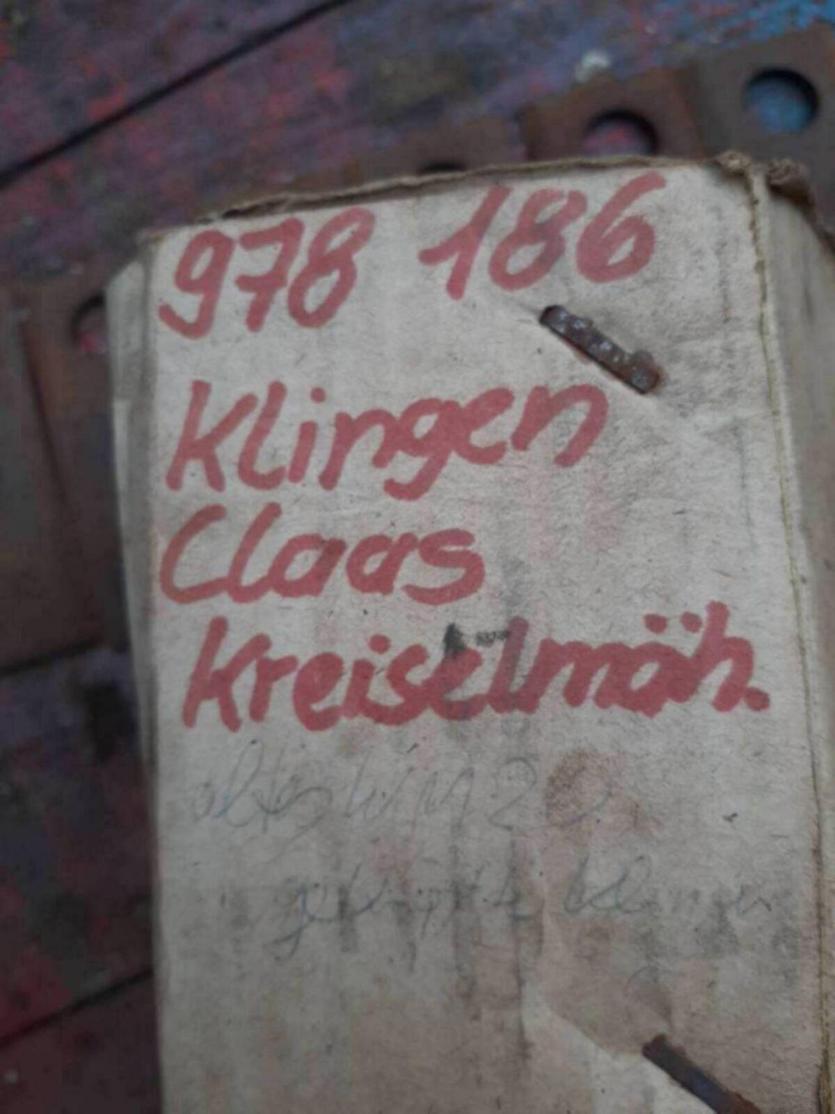 Mähwerk-Klingen Claas 2
