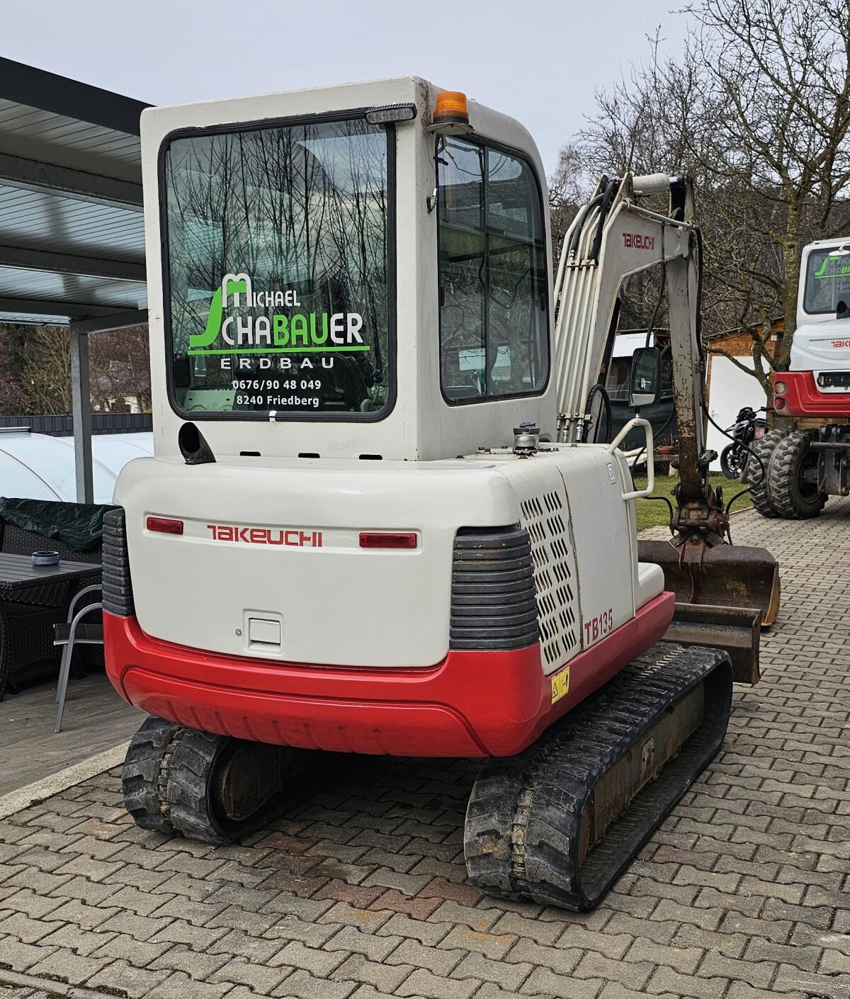 Takeuchi TB135 Minibagger 3