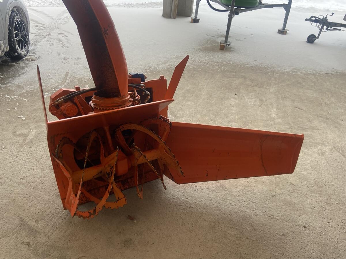 Schneefräse für Hoflader 2