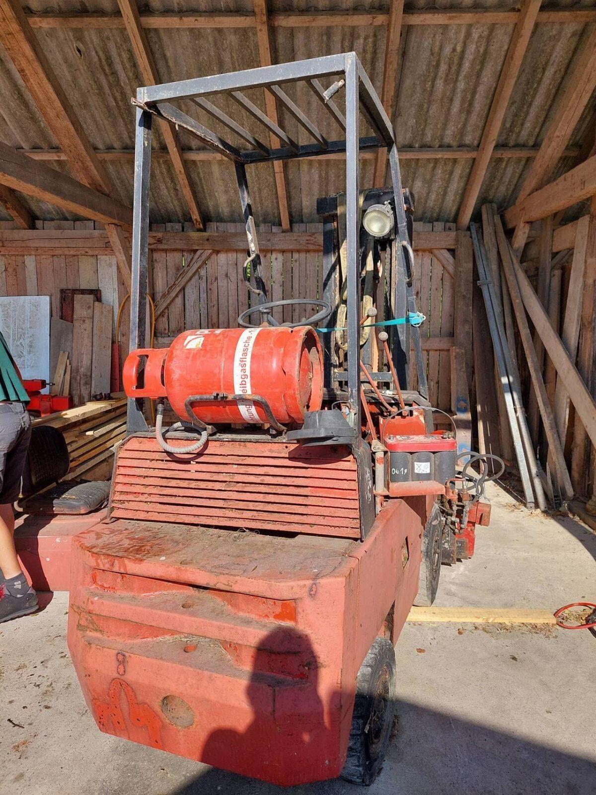 Stapler Linde Eisen Kupfer Reifen Motor 2