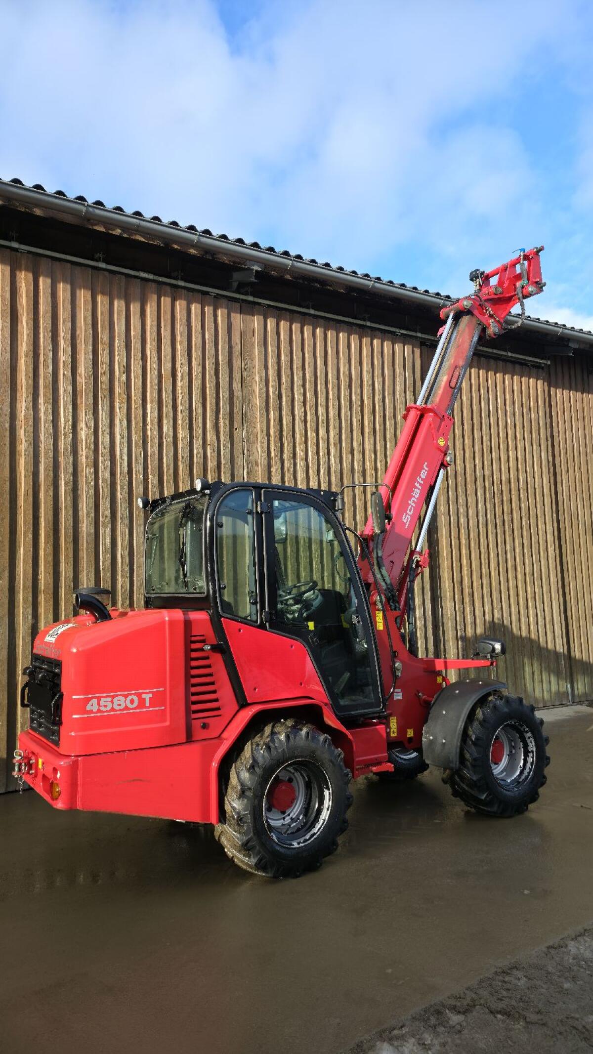 Schäffer 4580T Teleskopradlader, Hoflader 2
