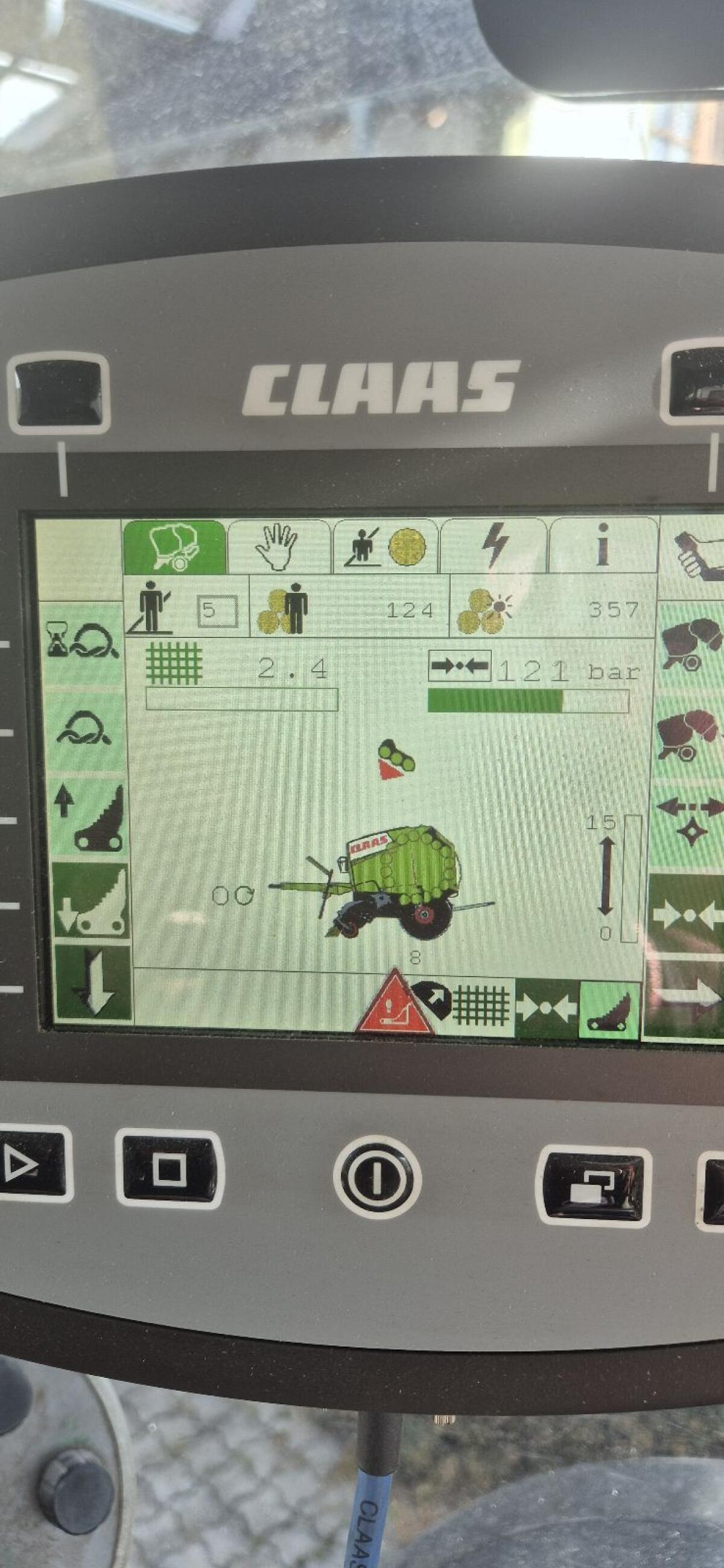 Betriebsauflösung Claas Rolland 455rc 2