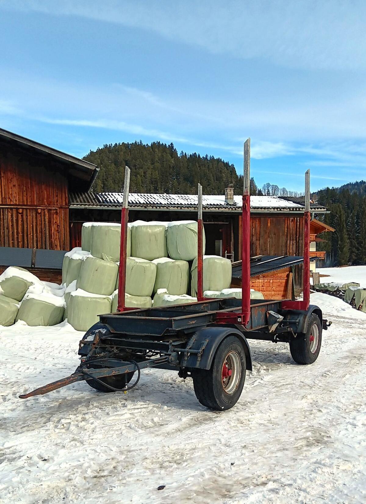 Holzanhänger Lkw-Anhänger 2