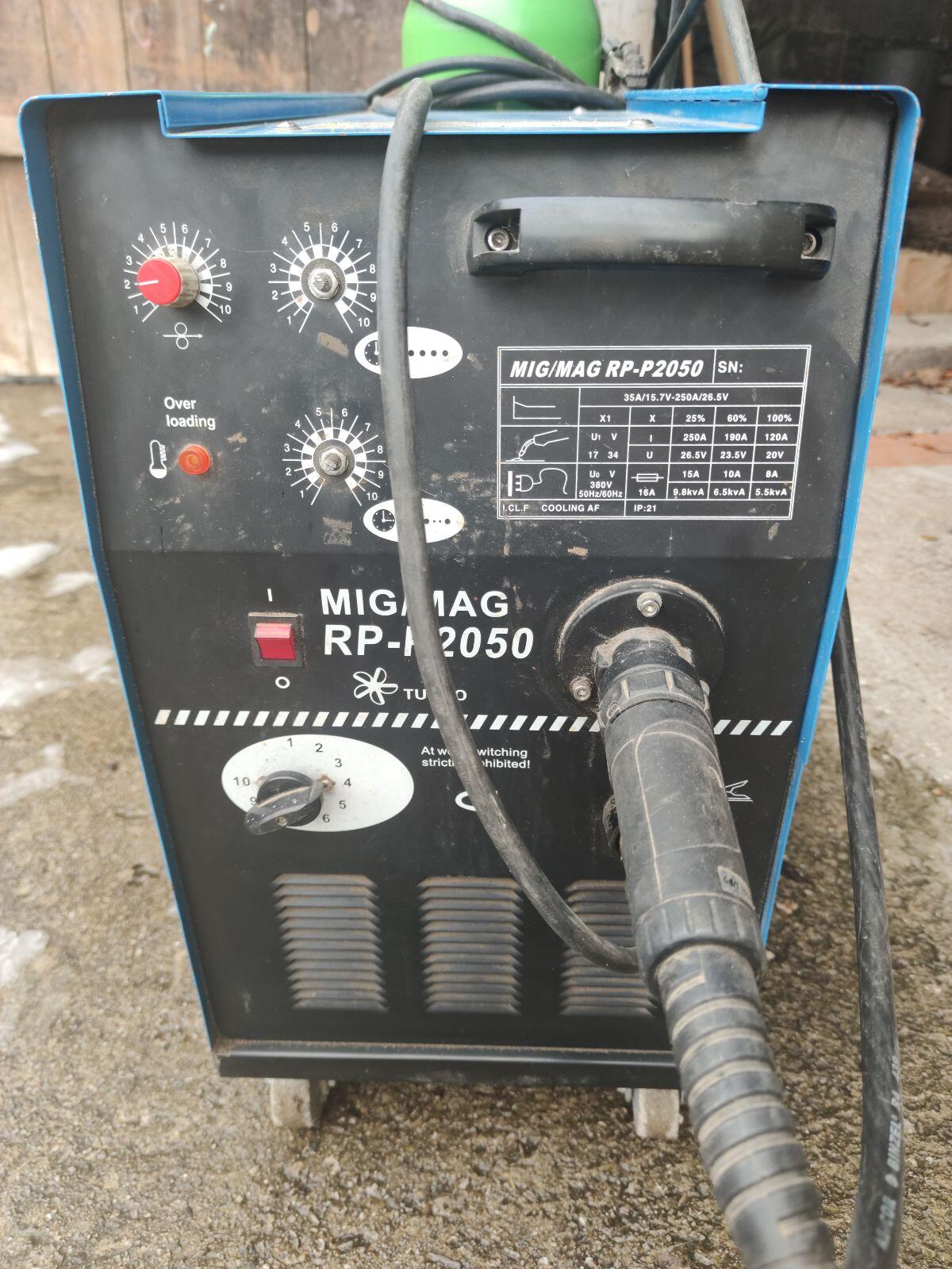 MIG/MAG RP-P2050 Schutzgas Schweißgerät 2