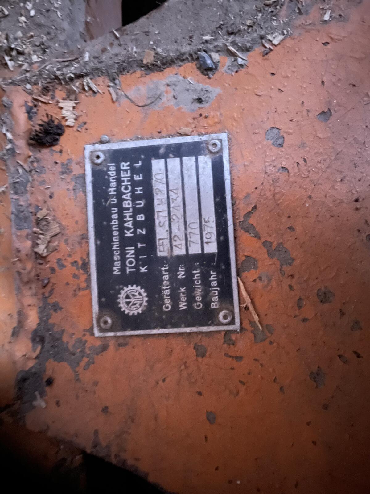 Kahlbacher Schneepflug STLH 270 2