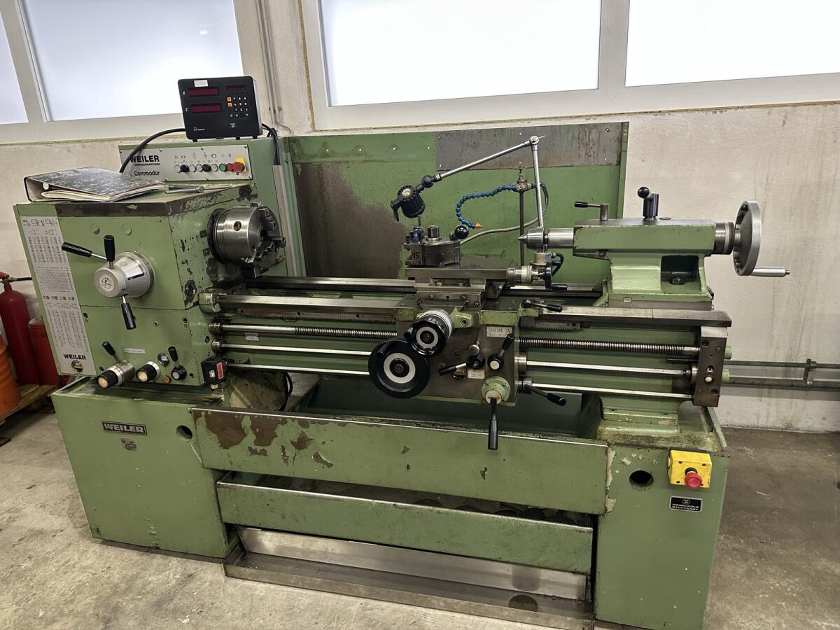 Drehbank, Drehmaschine Weiler Commodor 2